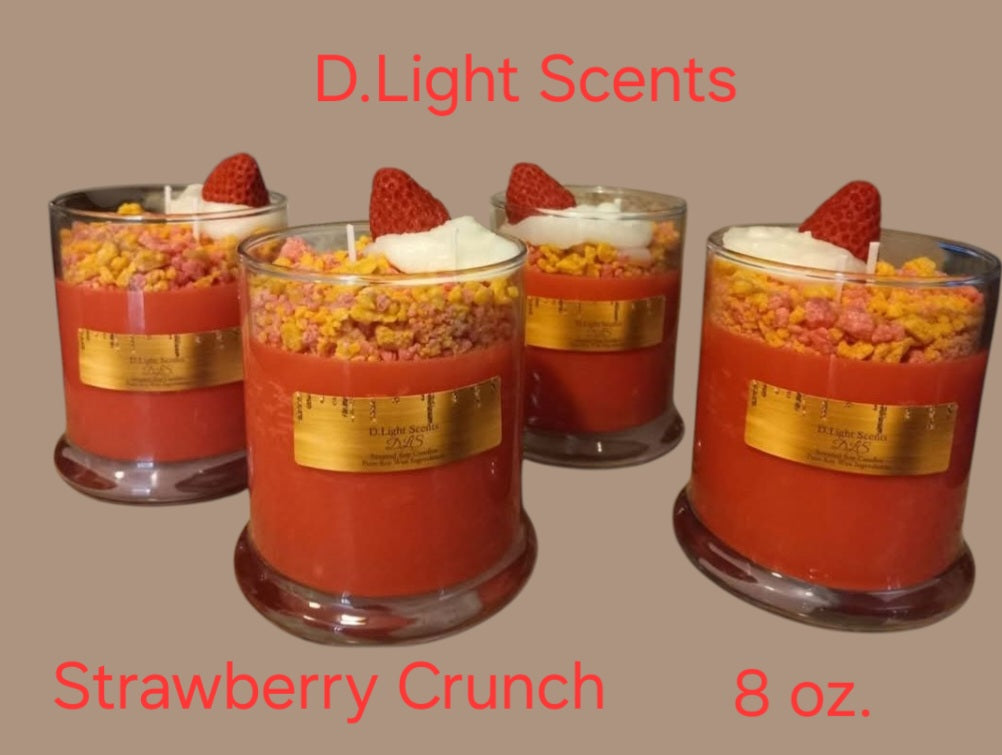 Strawberry Crunch Candle