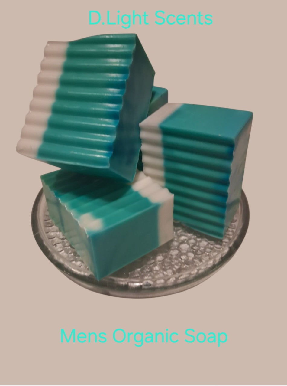 (Bleu) Mens Organic Soap