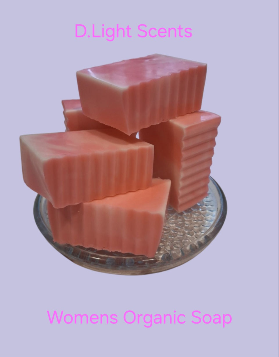 (Cran-Srawberry) Organic Soap